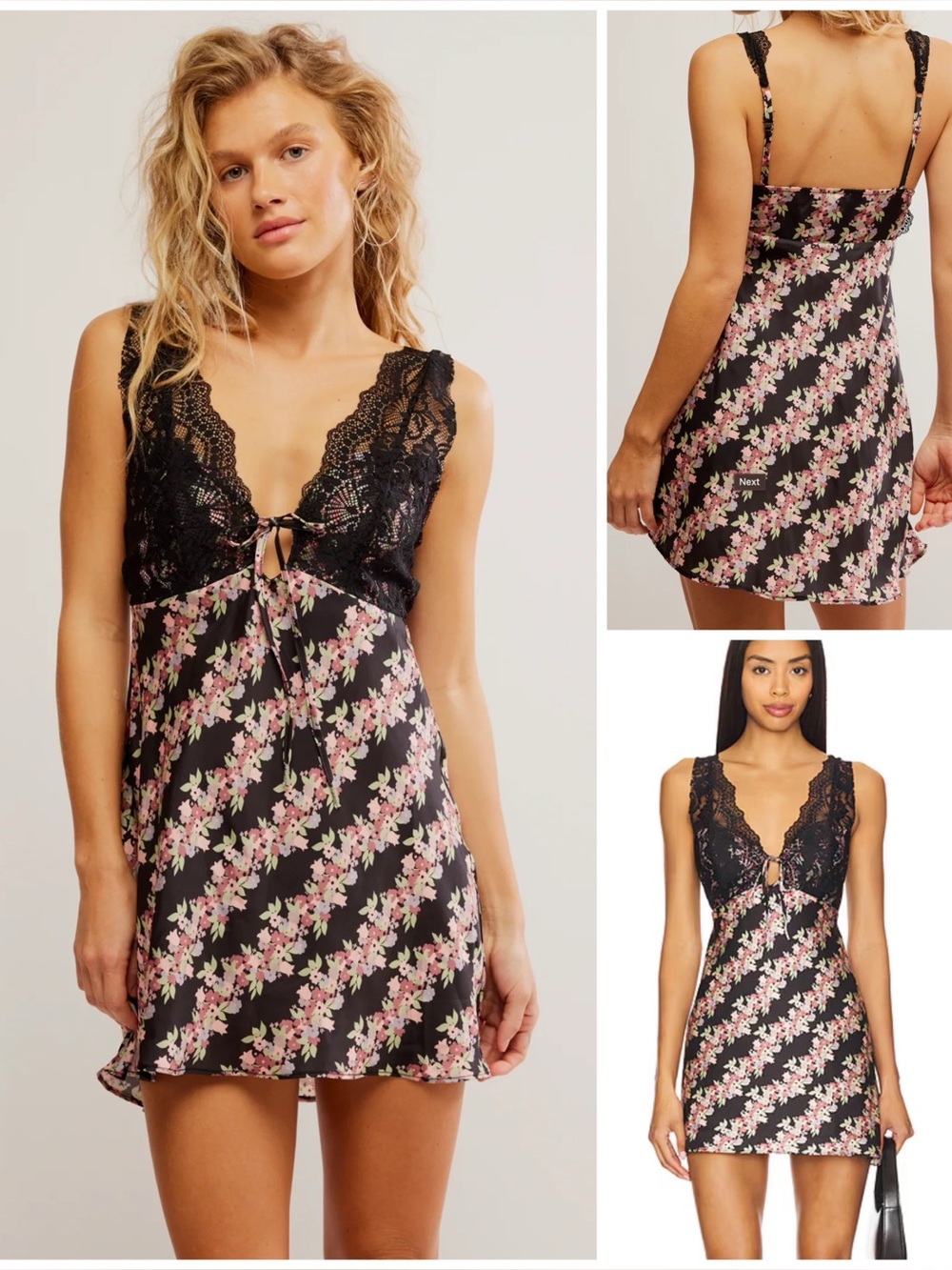 𝓯𝓹 Free People ~ Countryside Printed Mini Dress